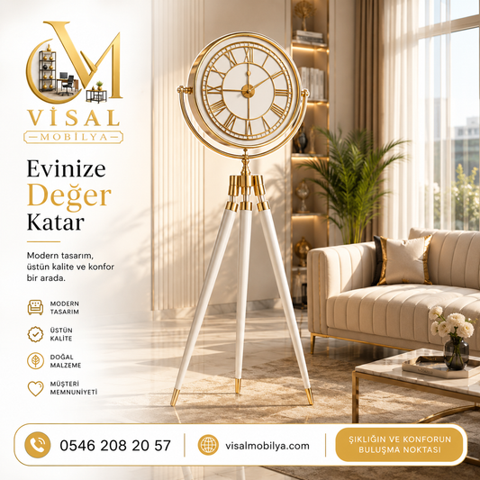 Tripod Ayaklı Saat