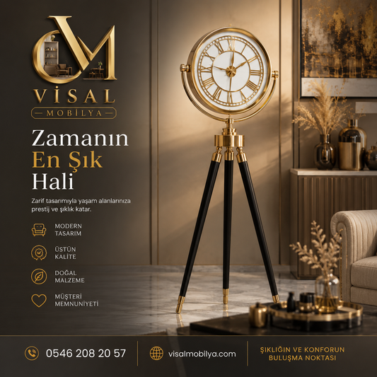 Tripod Ayaklı Saat