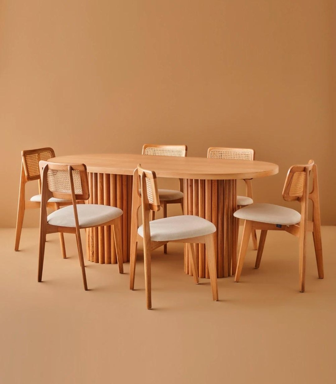 Bohem Masa 6 Zion Sandalye Takımı